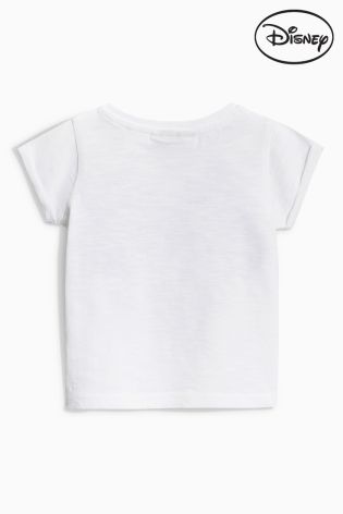White Minnie Mouse T-Shirt (3mths-6yrs)